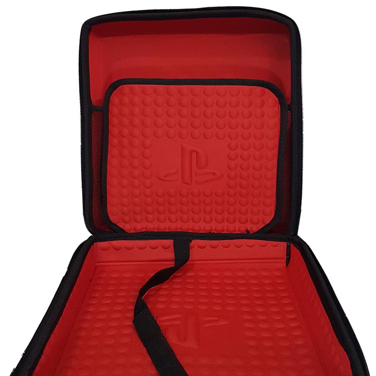 کیف ضد‌ضربه مناسب انواع PS4 - رنگ قرمز کد 108